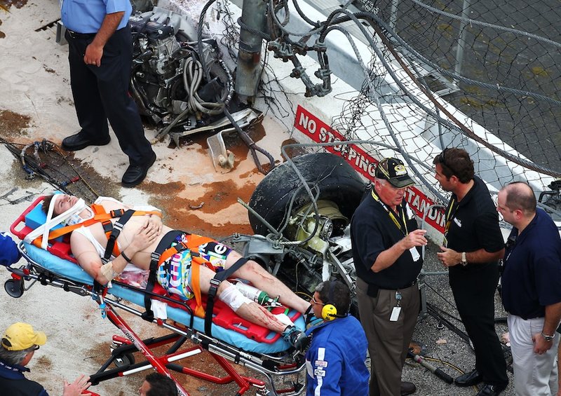 Illustration for article titled A Collection Of Photos From NASCAR's Wild Day At Daytona